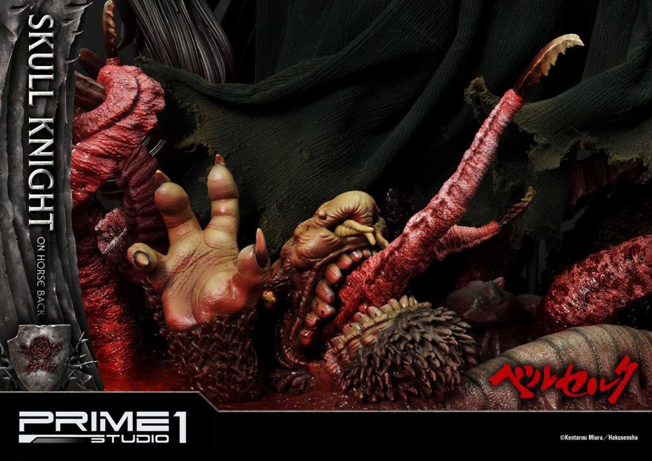 Berserk Skull Knight on horseback