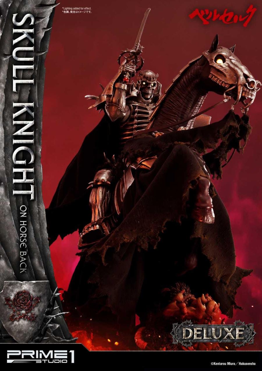 Berserk Skull Knight on horseback Deluxe Version