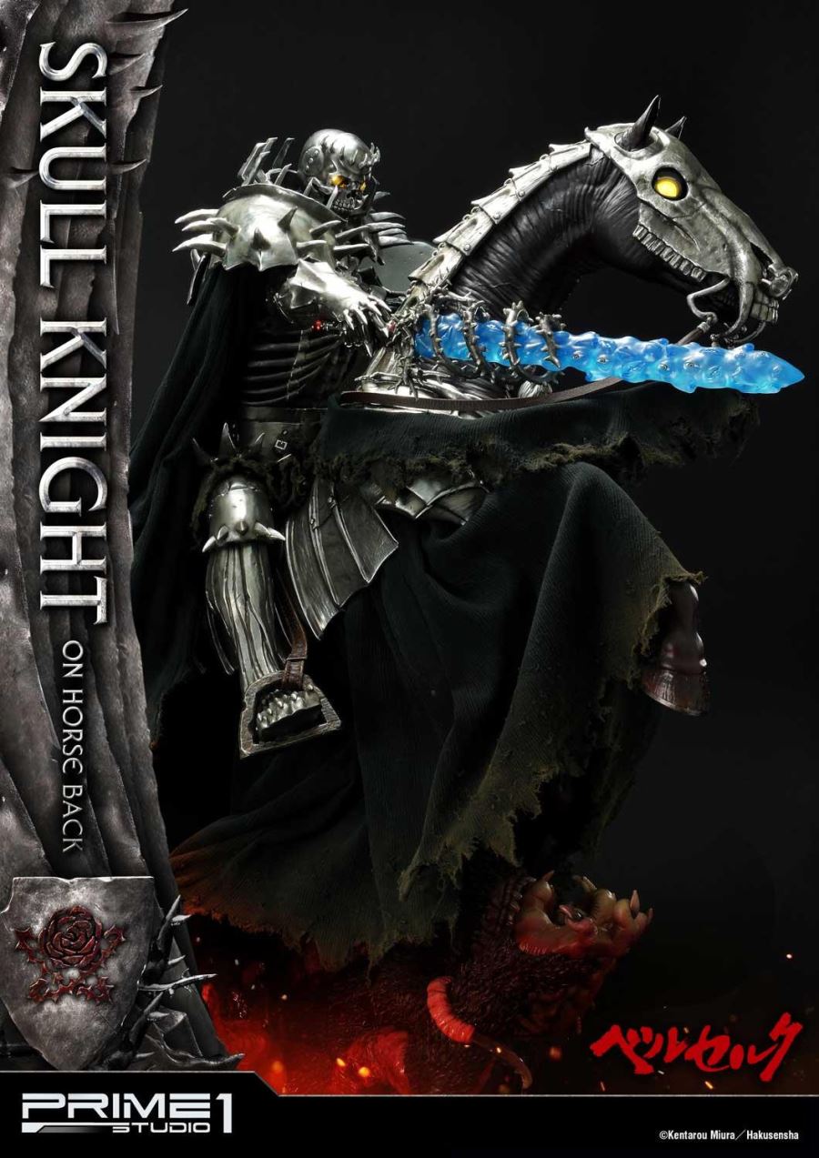 Berserk Skull Knight on horseback Deluxe Version