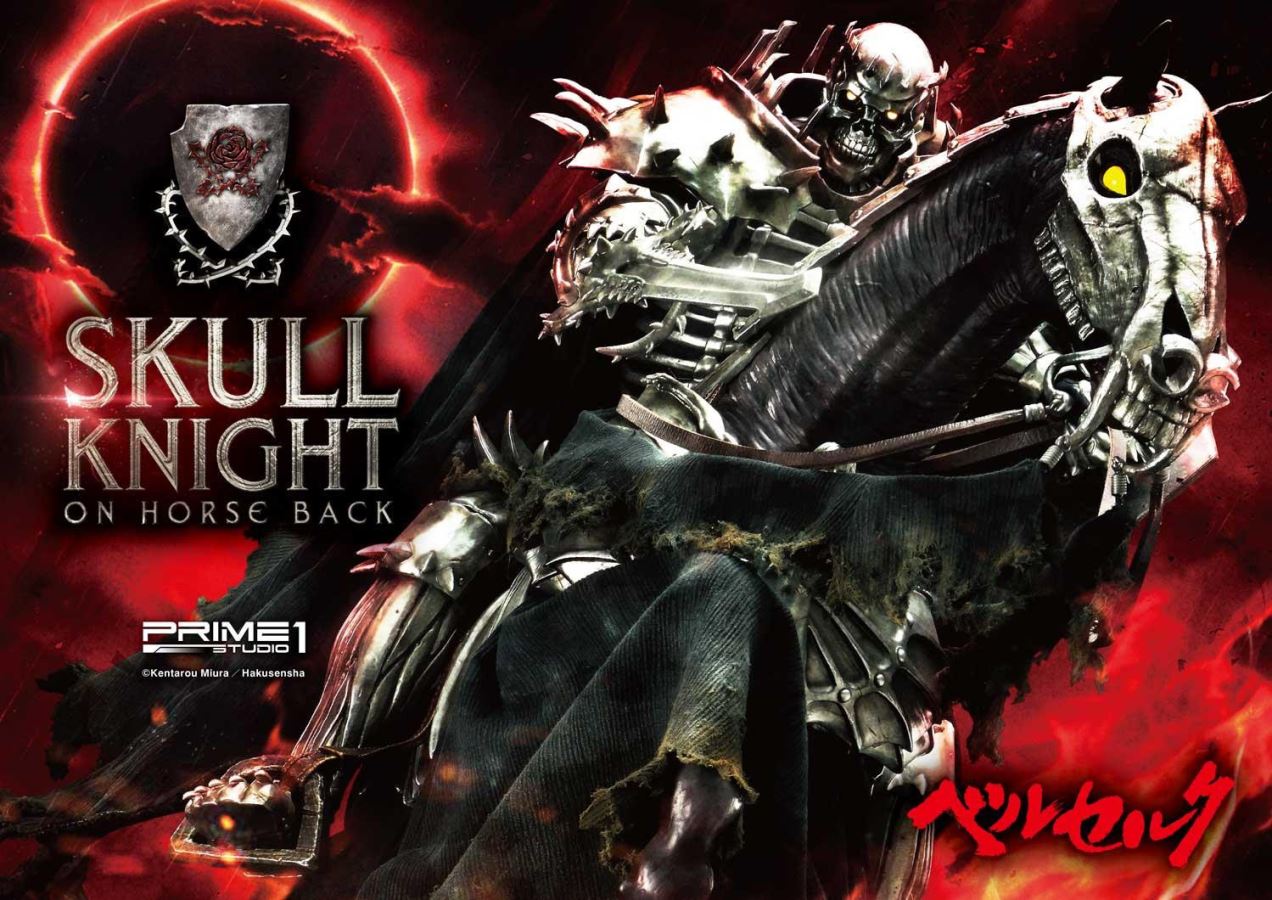 Berserk Skull Knight on horseback Deluxe Version