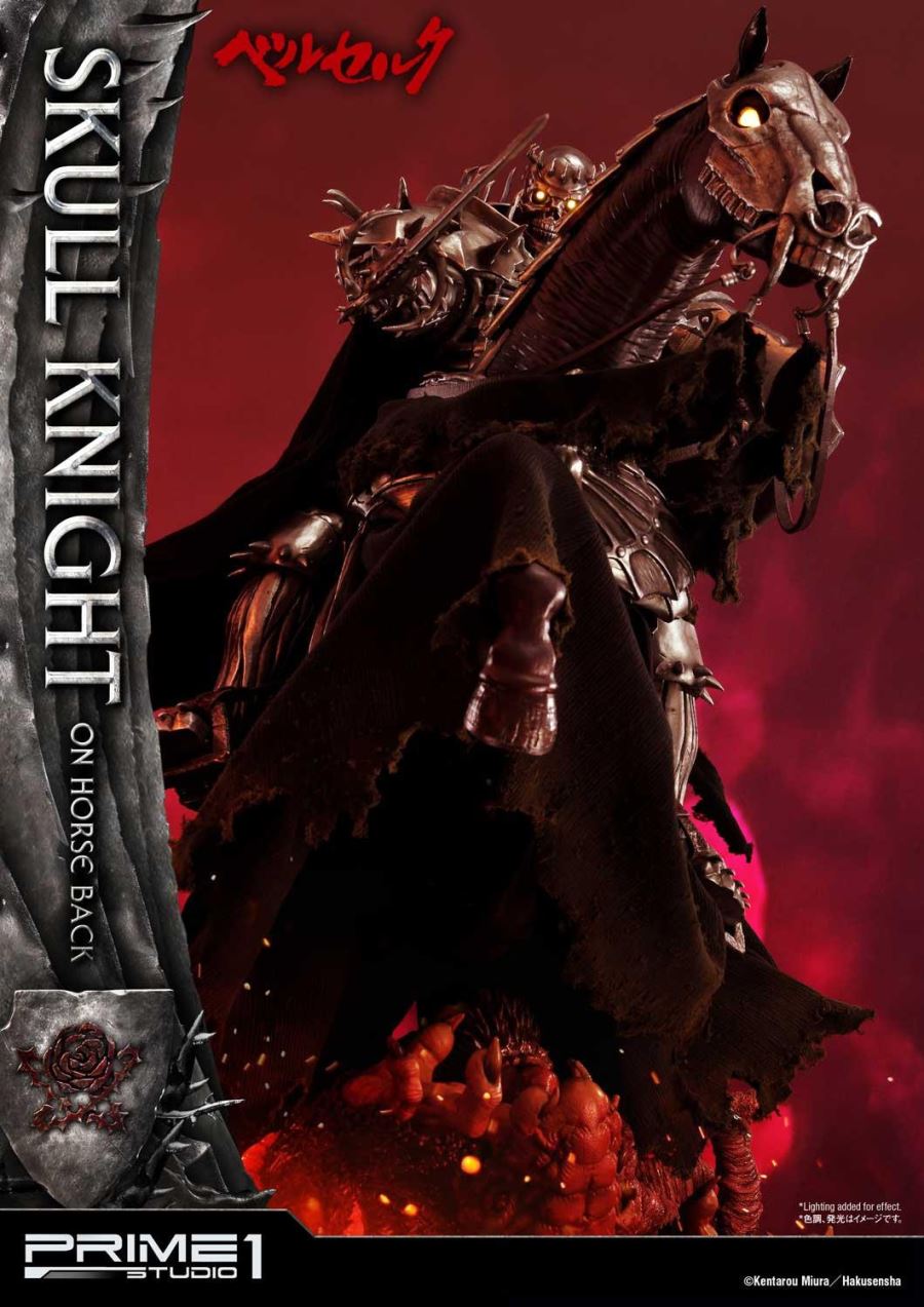 Berserk Skull Knight on horseback Deluxe Version