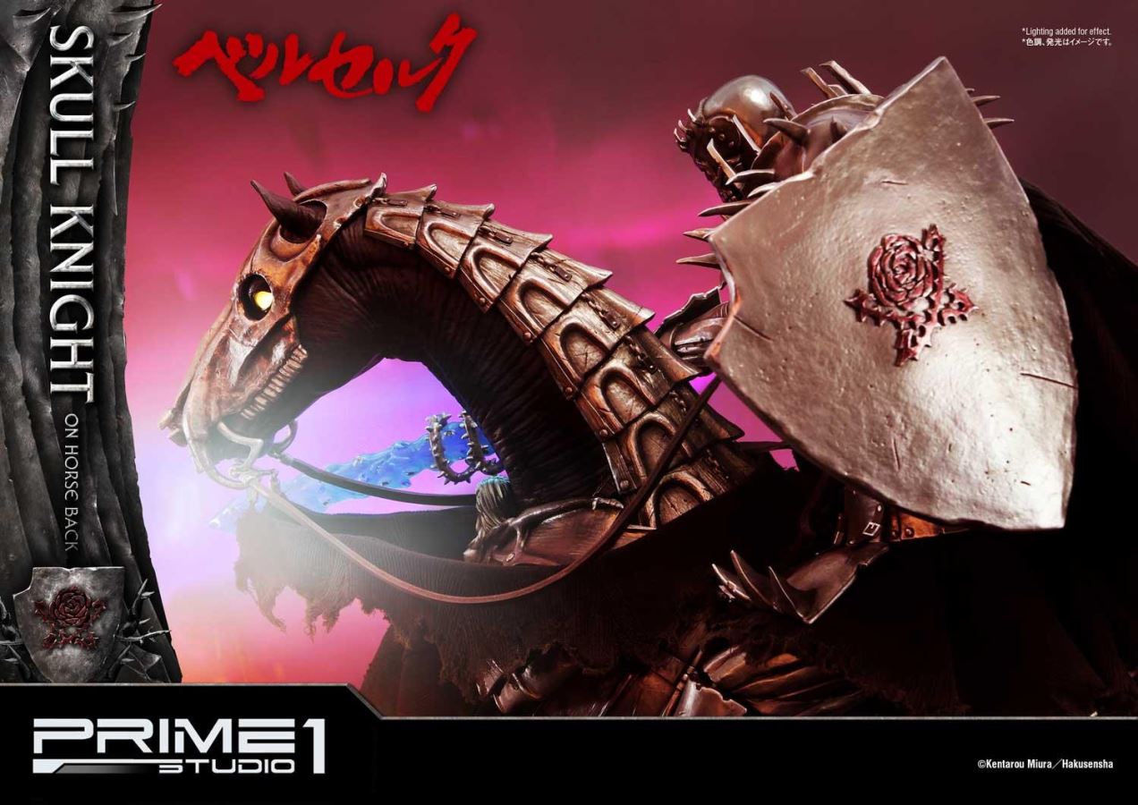 Berserk Skull Knight on horseback Deluxe Version
