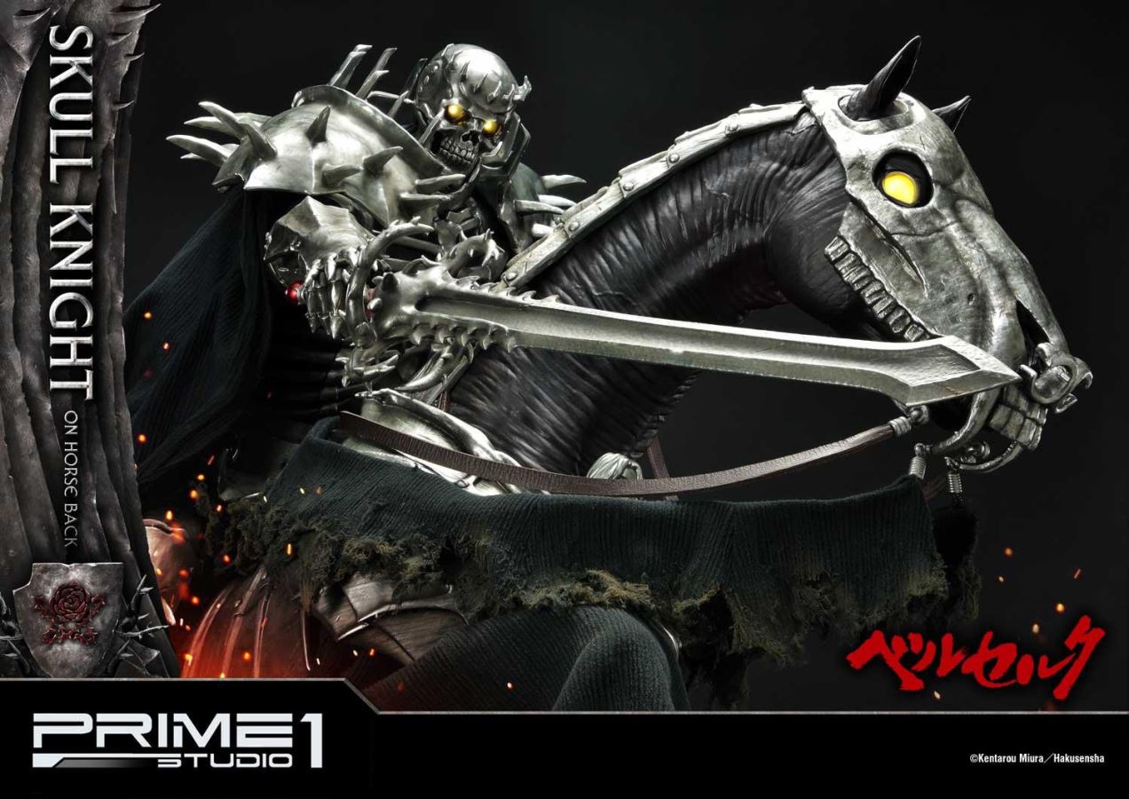 Berserk Skull Knight on horseback Deluxe Version