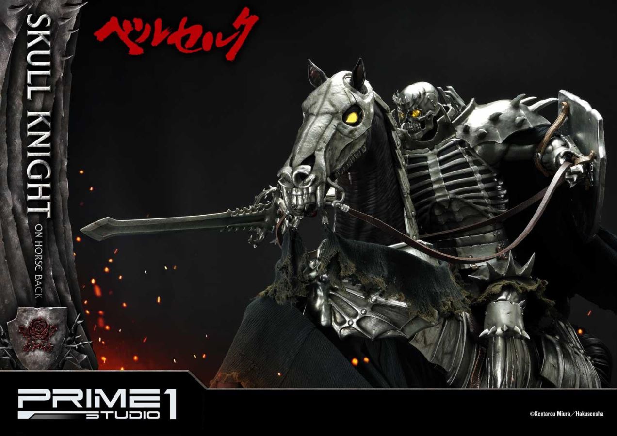 Berserk Skull Knight on horseback Deluxe Version