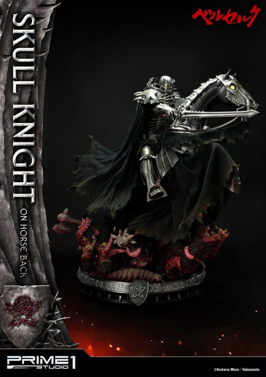 Berserk Skull Knight on horseback Deluxe Version