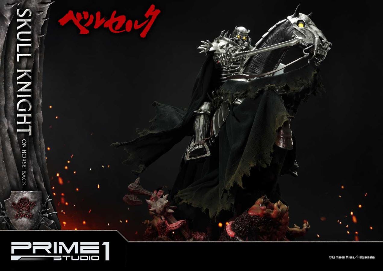 Berserk Skull Knight on horseback Deluxe Version