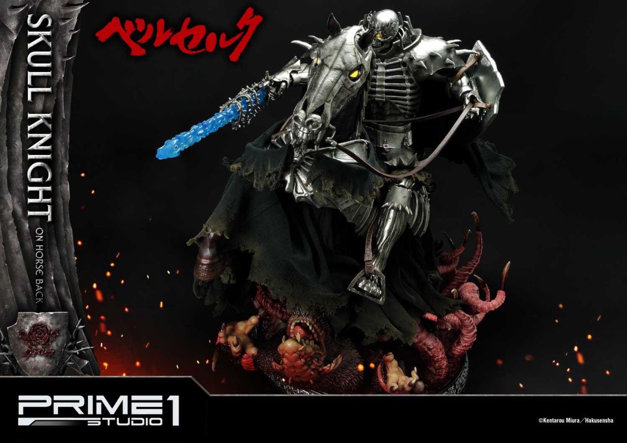Berserk Skull Knight on horseback Deluxe Version