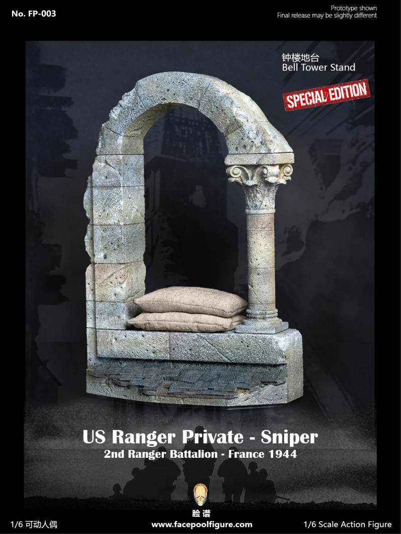 1/6 World War II US Army Ranger Sniper-French 1944