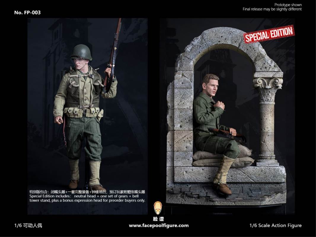 1/6 World War II US Army Ranger Sniper-French 1944
