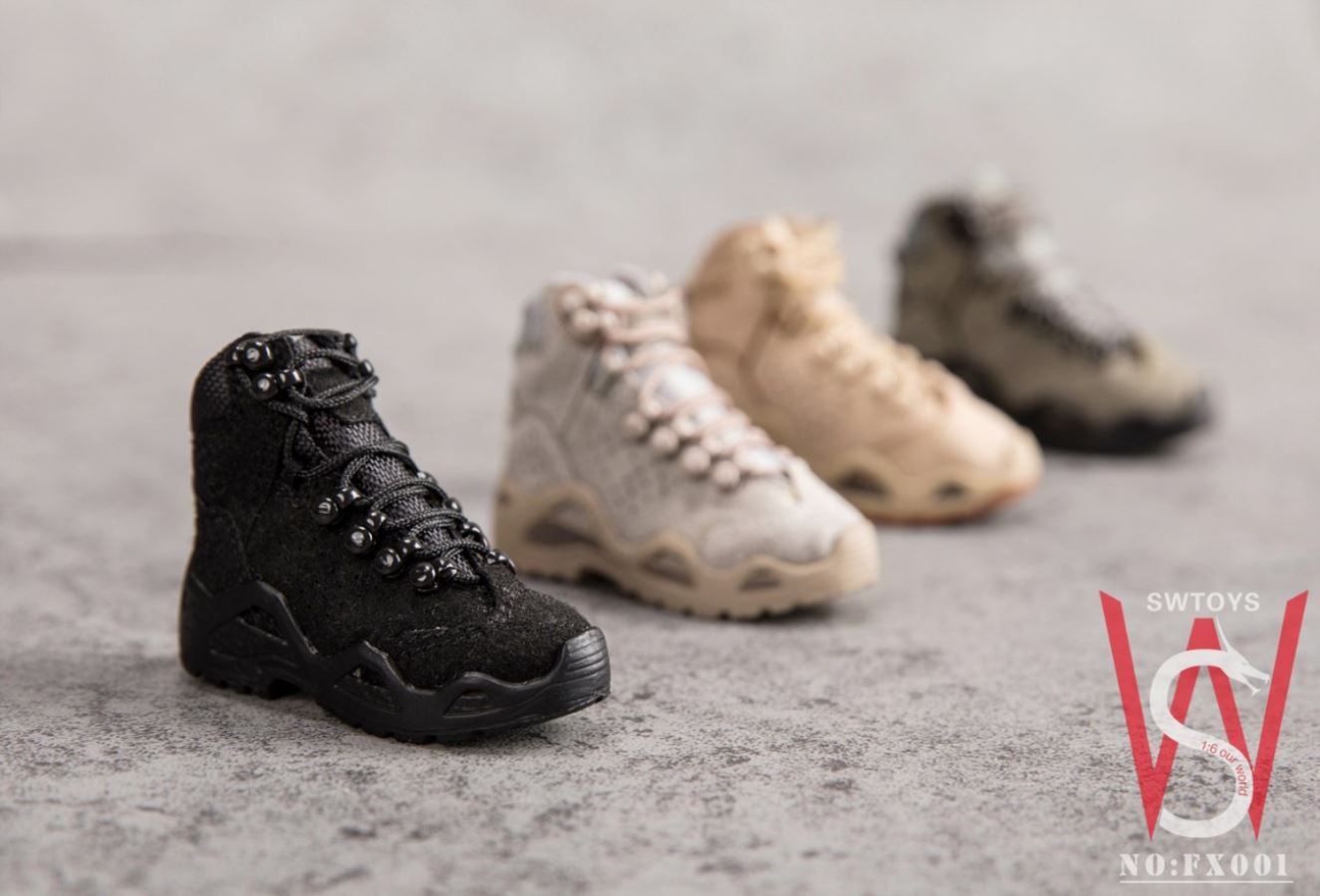 1/6 Tactical Military Boots