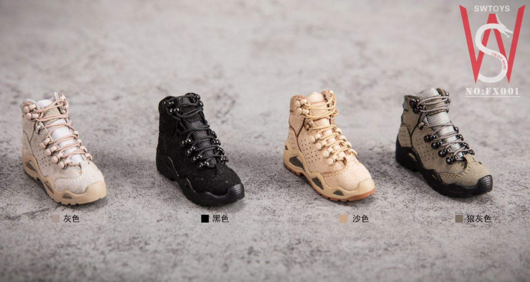 1/6 Tactical Military Boots