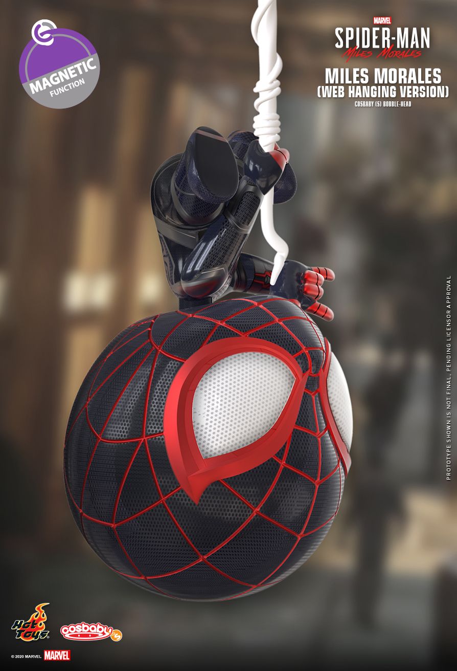 MARVEL’S SPIDER-MAN: MILES MORALES COSBABY (S) BOBBLE-HEAD
