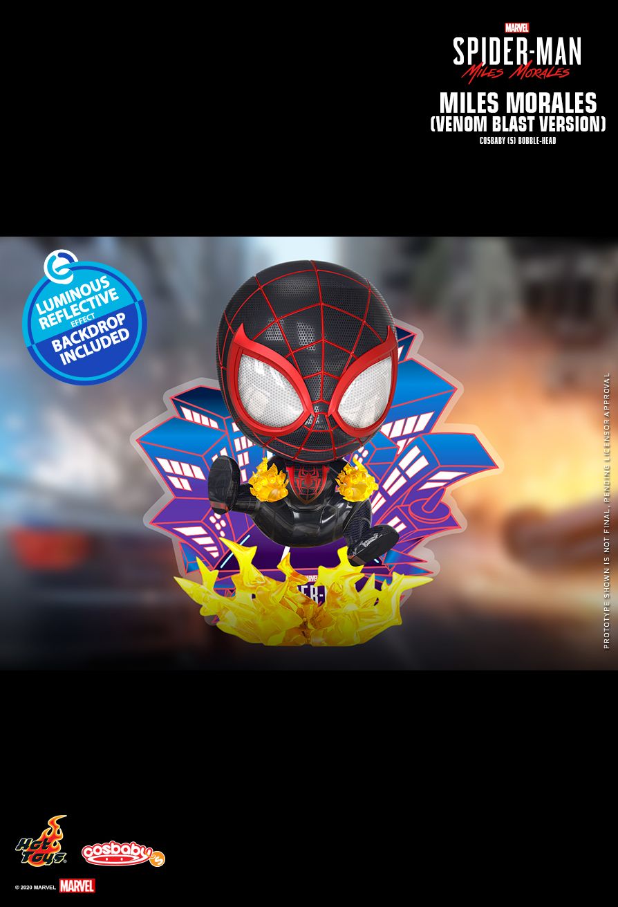 MARVEL’S SPIDER-MAN: MILES MORALES COSBABY (S) BOBBLE-HEAD