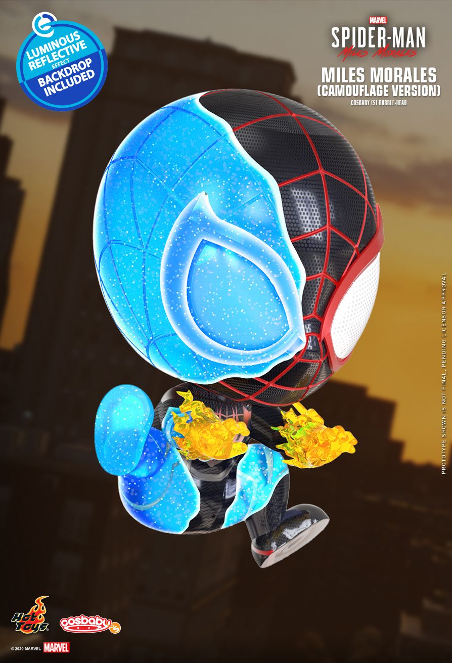 MARVEL’S SPIDER-MAN: MILES MORALES COSBABY (S) BOBBLE-HEAD