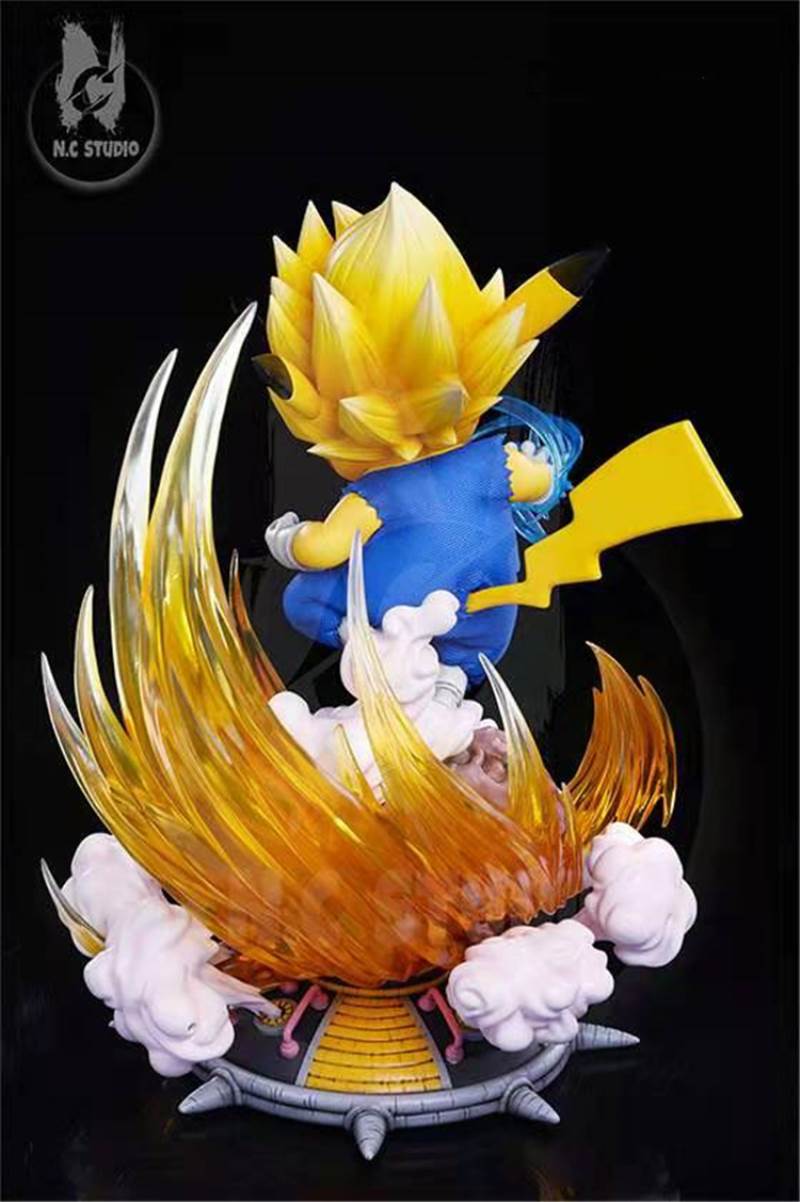 Pikachu Cos Majin Vegeta
