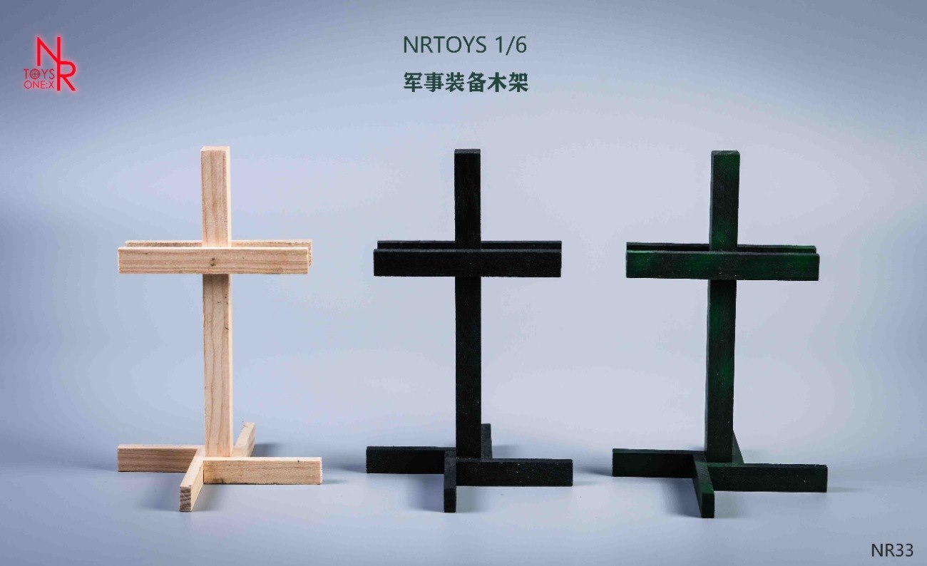 1/6 Military Equipment Wooden Frame