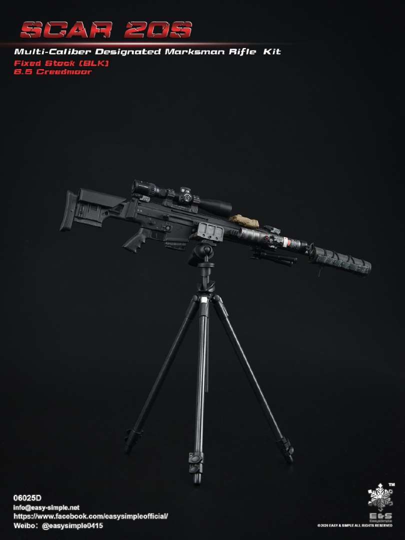 1/6 SCAR 20S series weapon