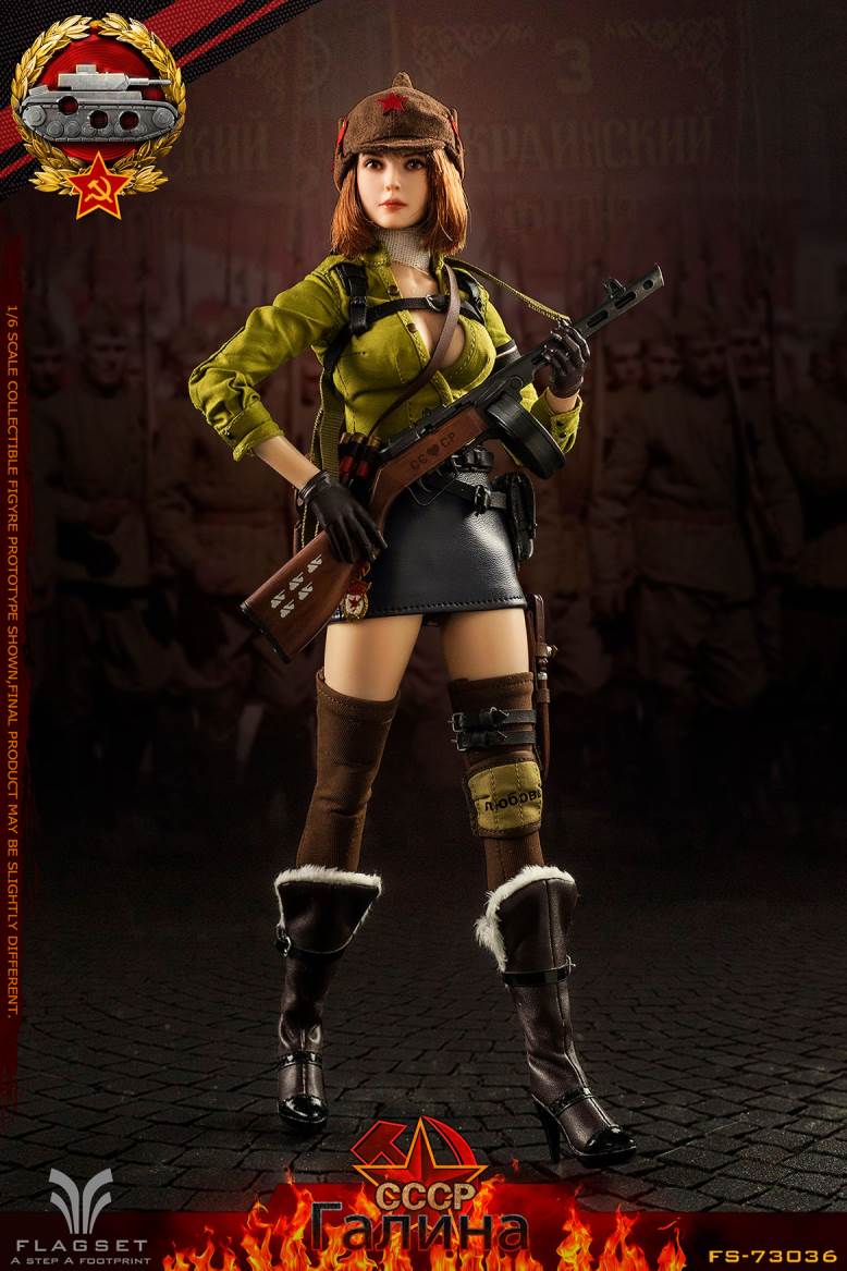 1/6 Red Alert-Soviet Tank Lieutenant Galina