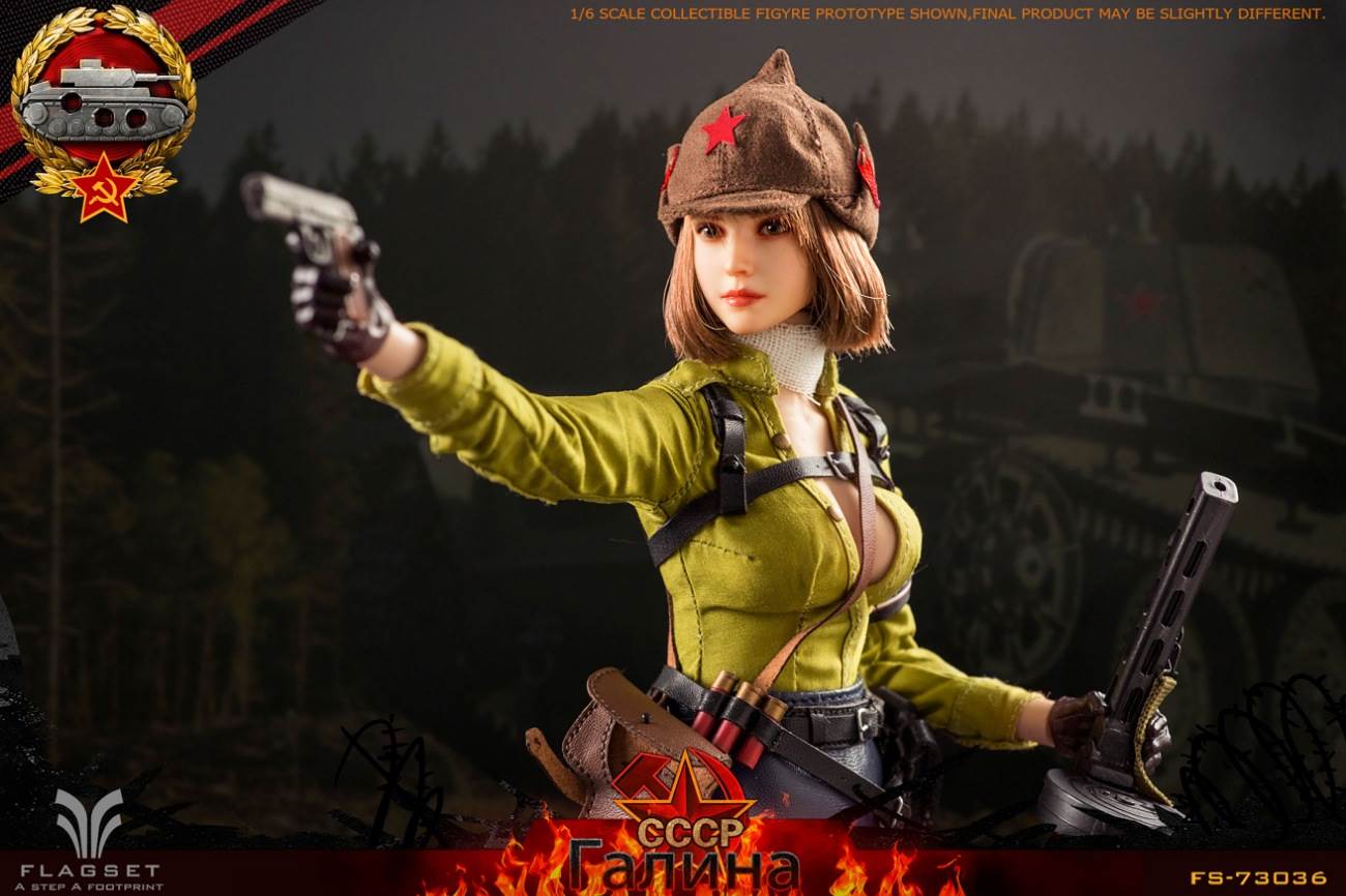 1/6 Red Alert-Soviet Tank Lieutenant Galina