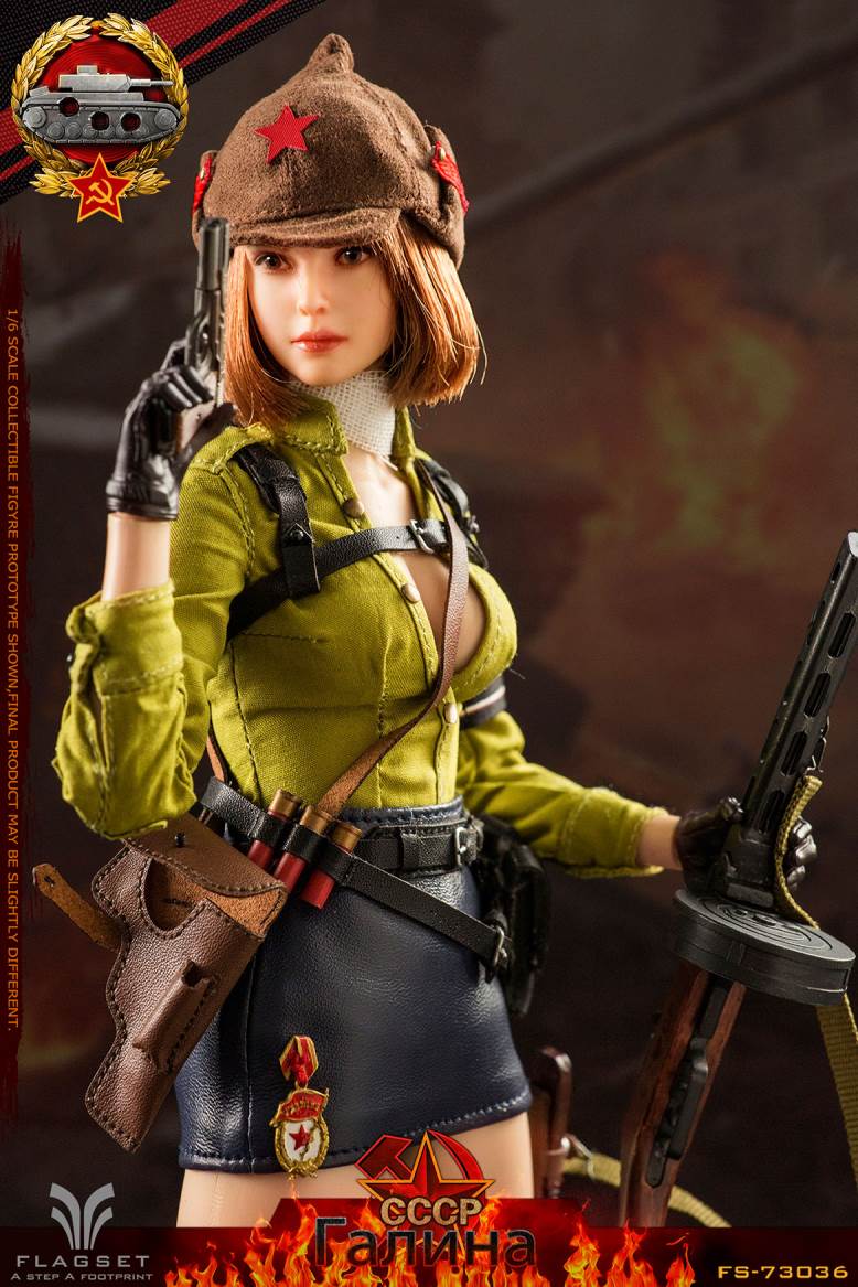1/6 Red Alert-Soviet Tank Lieutenant Galina