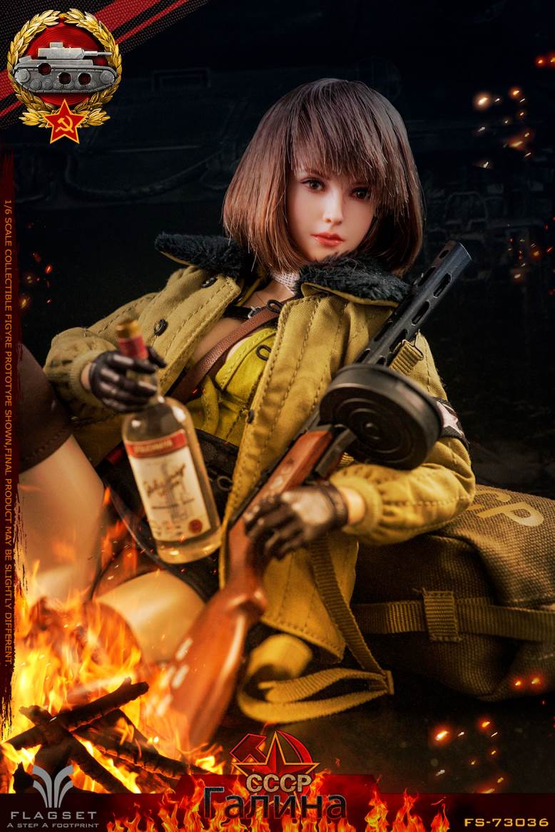 1/6 Red Alert-Soviet Tank Lieutenant Galina
