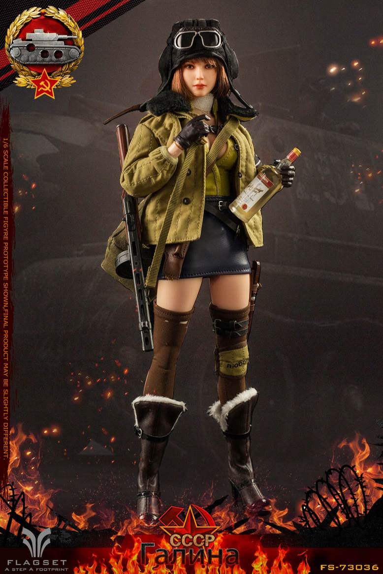 1/6 Red Alert-Soviet Tank Lieutenant Galina