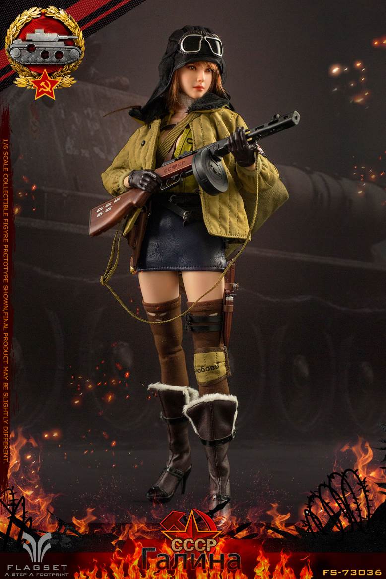 1/6 Red Alert-Soviet Tank Lieutenant Galina