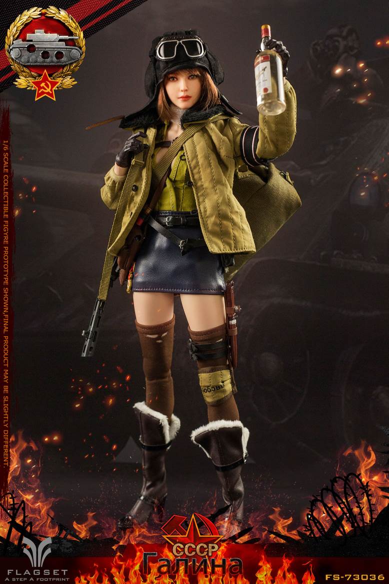 1/6 Red Alert-Soviet Tank Lieutenant Galina