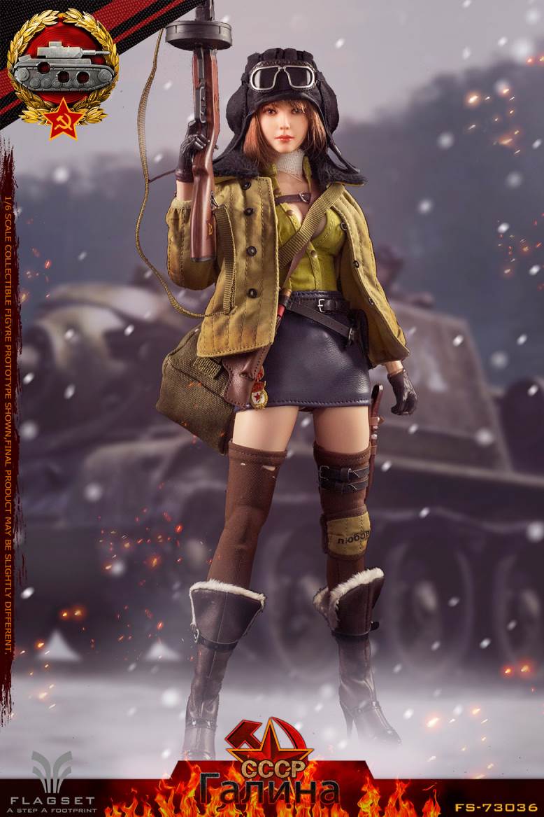 1/6 Red Alert-Soviet Tank Lieutenant Galina