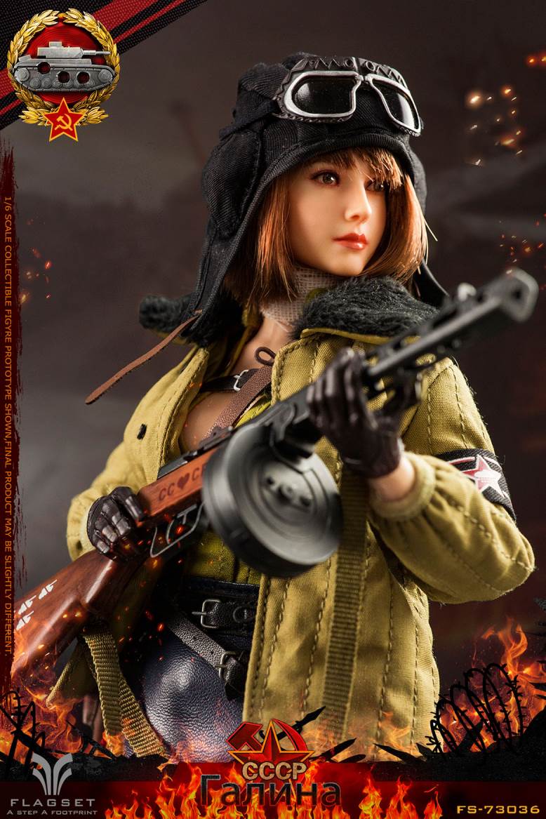 1/6 Red Alert-Soviet Tank Lieutenant Galina