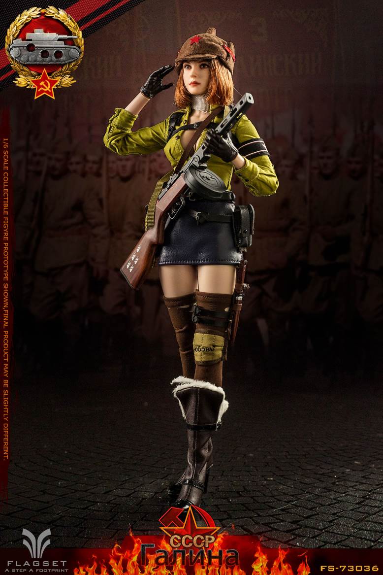 1/6 Red Alert-Soviet Tank Lieutenant Galina