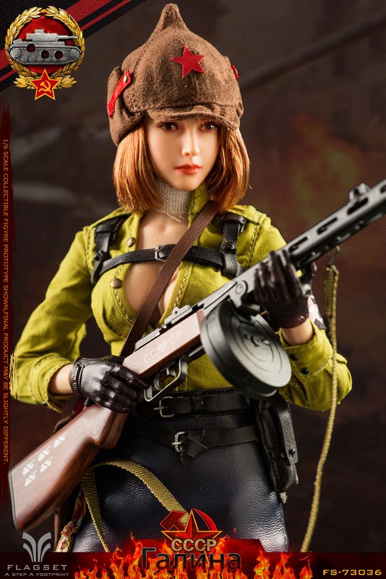 1/6 Red Alert-Soviet Tank Lieutenant Galina