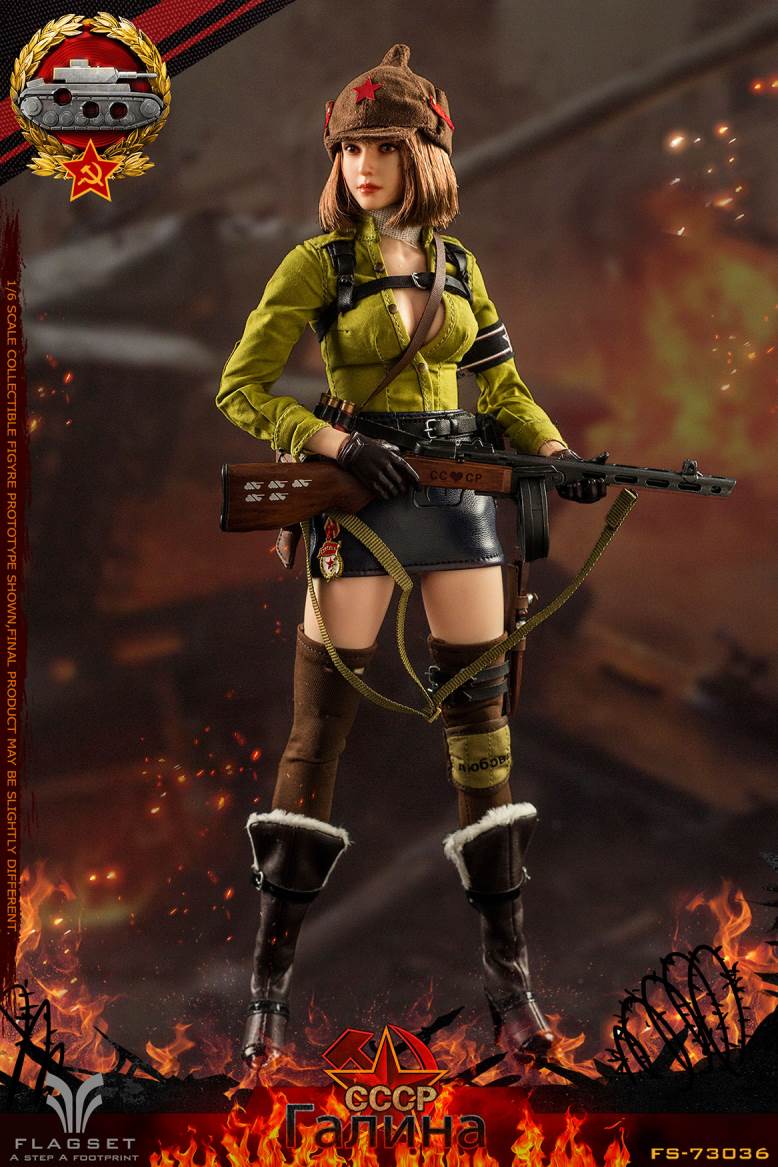 1/6 Red Alert-Soviet Tank Lieutenant Galina