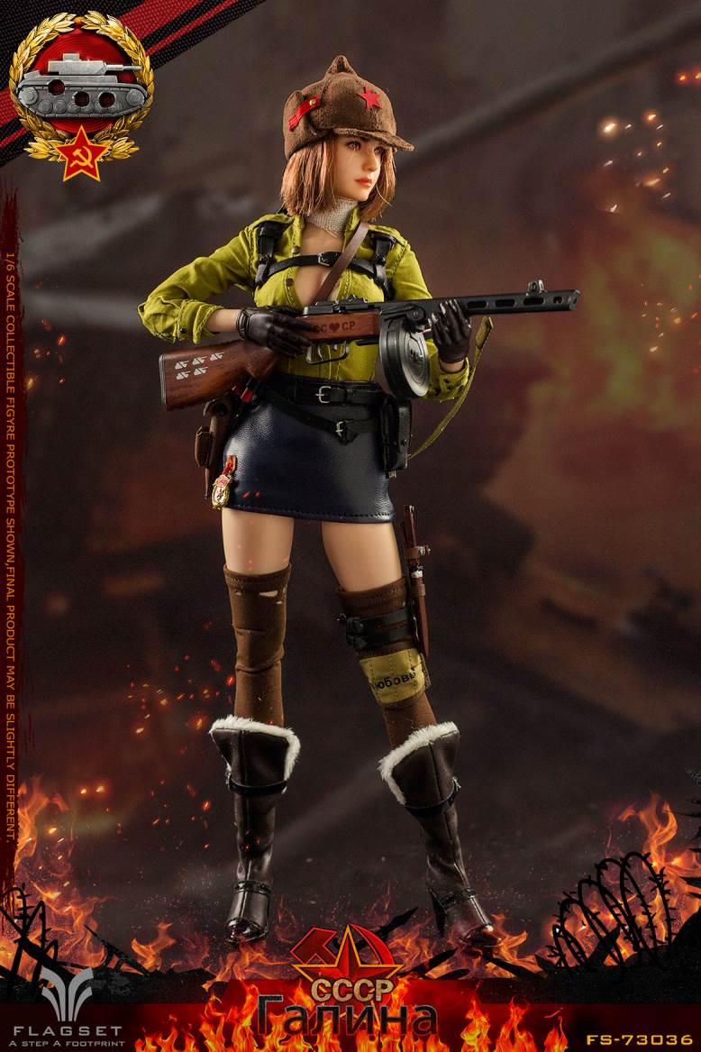 1/6 Red Alert-Soviet Tank Lieutenant Galina