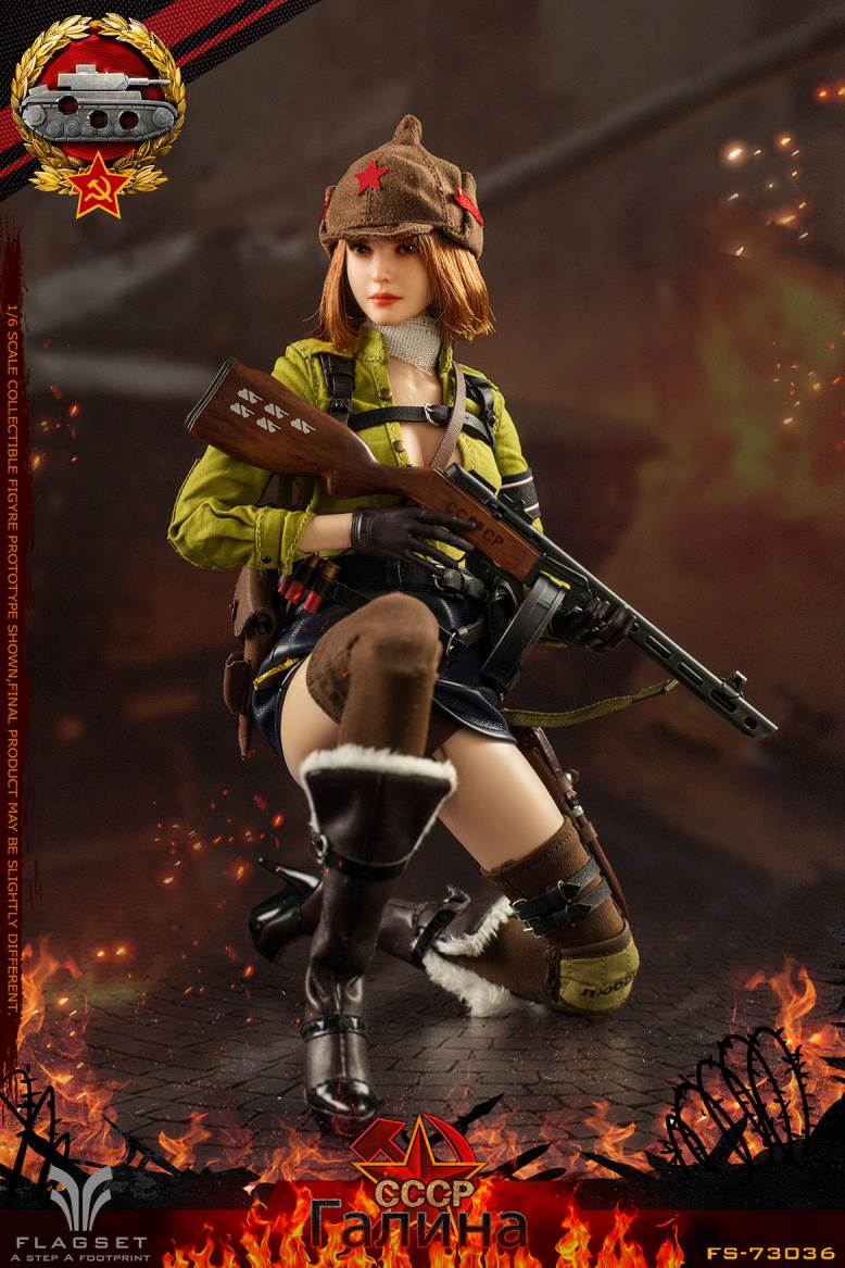 1/6 Red Alert-Soviet Tank Lieutenant Galina