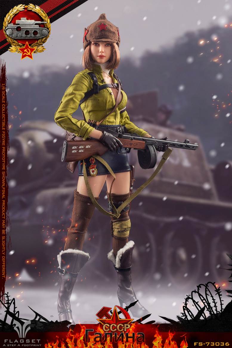 1/6 Red Alert-Soviet Tank Lieutenant Galina