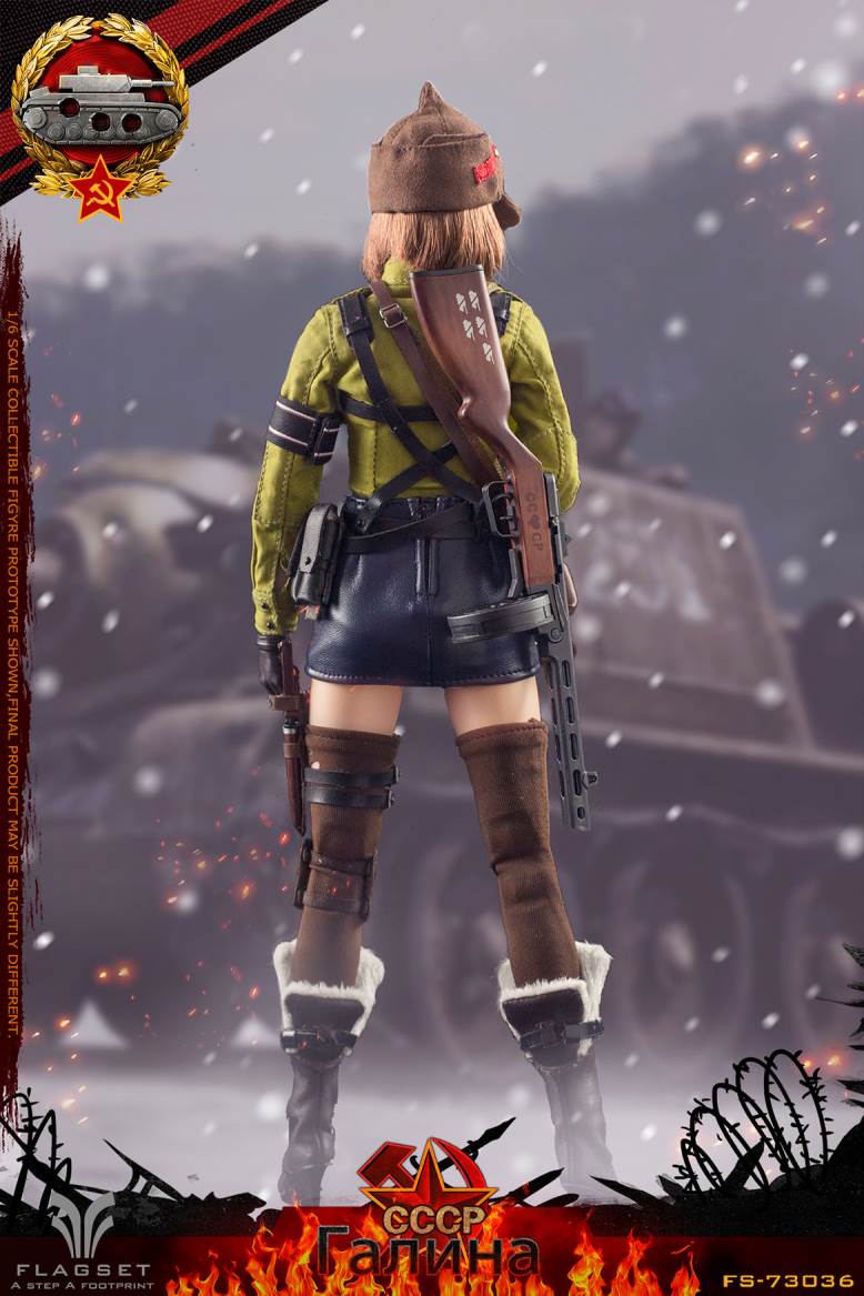 1/6 Red Alert-Soviet Tank Lieutenant Galina