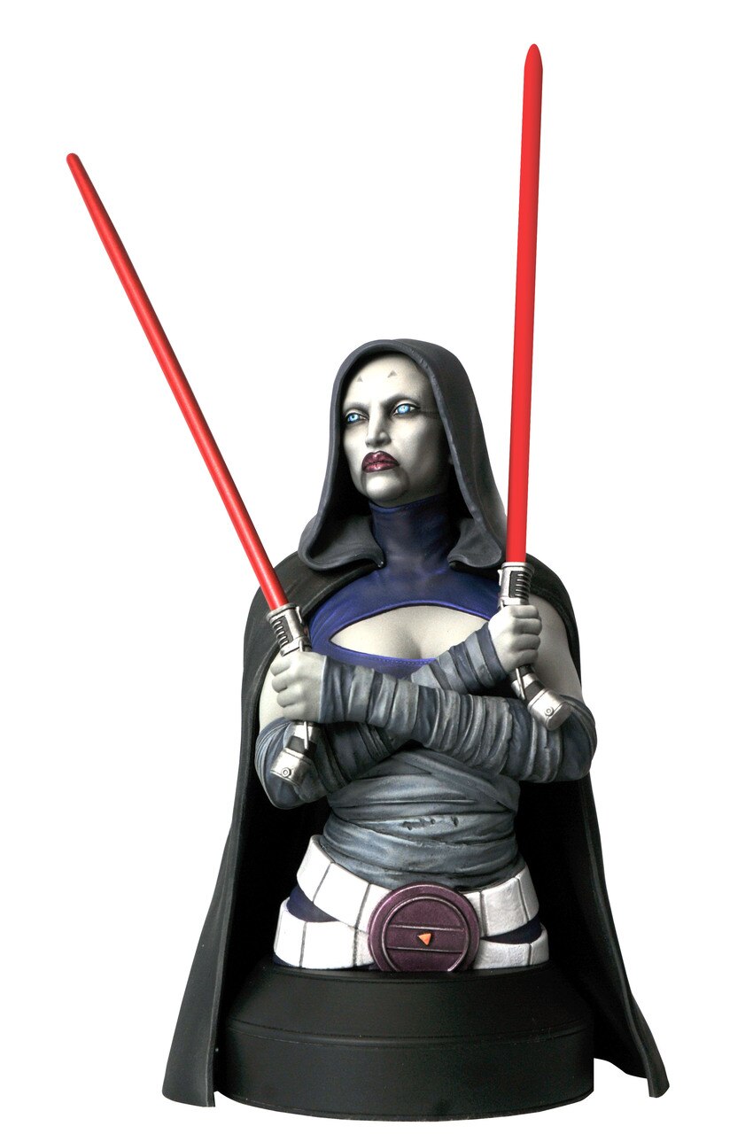 Star Wars: The Clone Wars - Asajj Ventress Mini Bust 1/6