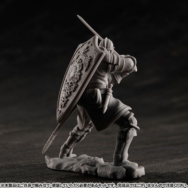Game Piece Collection DARK SOULS Elite Knight & Chaos Witch Quelaag Unpainted Assembly Kit