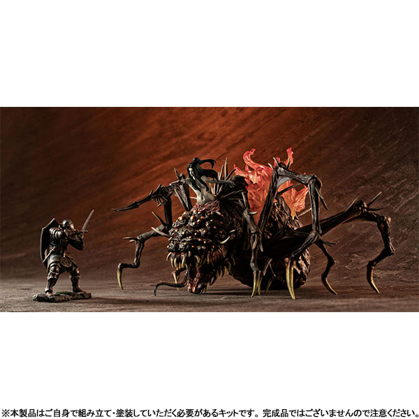 Game Piece Collection DARK SOULS Elite Knight & Chaos Witch Quelaag Unpainted Assembly Kit