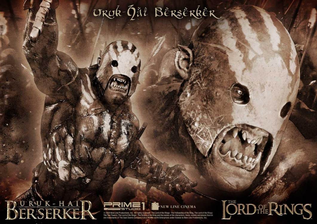 The Lord of the Rings: The Two Tower Uruk-Hai Berserker Deluxe Version