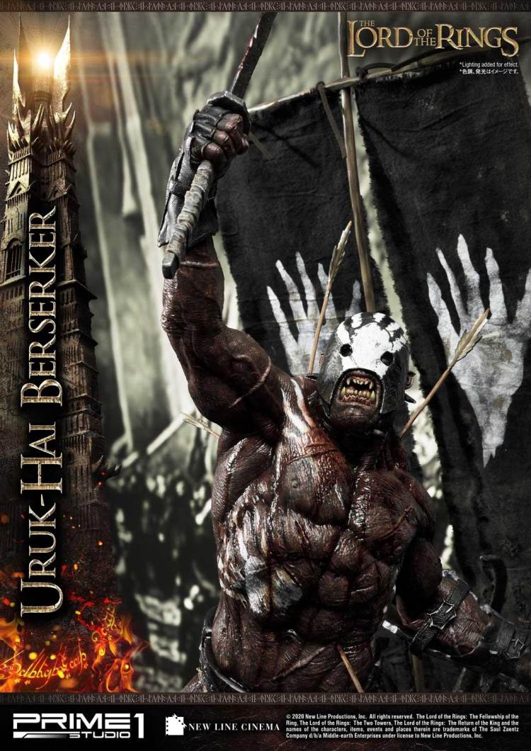 The Lord of the Rings: The Two Tower Uruk-Hai Berserker Deluxe Version