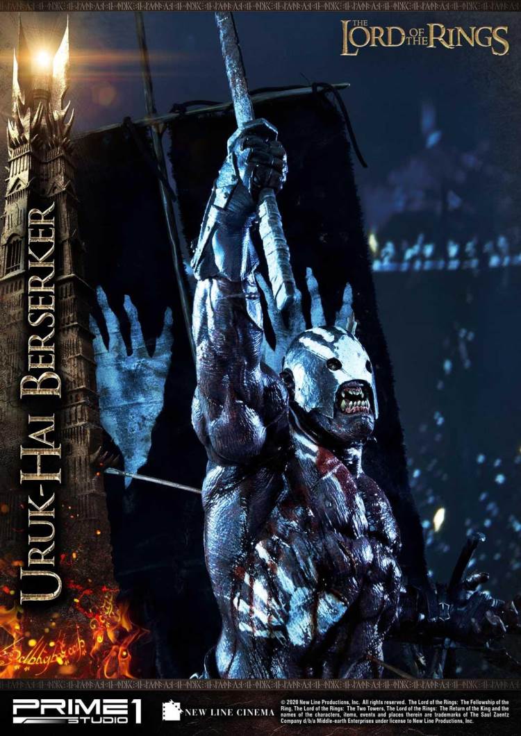 The Lord of the Rings: The Two Tower Uruk-Hai Berserker Deluxe Version