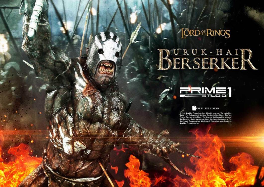 The Lord of the Rings: The Two Tower Uruk-Hai Berserker Deluxe Version