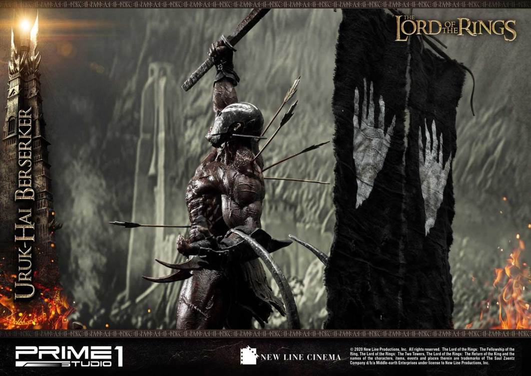 The Lord of the Rings: The Two Tower Uruk-Hai Berserker Deluxe Version