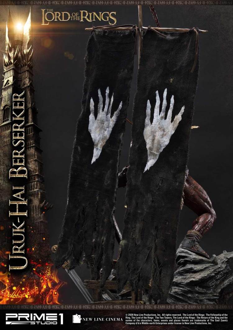 The Lord of the Rings: The Two Tower Uruk-Hai Berserker Deluxe Version