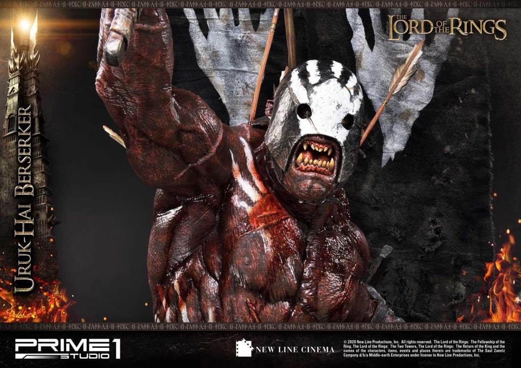 The Lord of the Rings: The Two Tower Uruk-Hai Berserker Deluxe Version