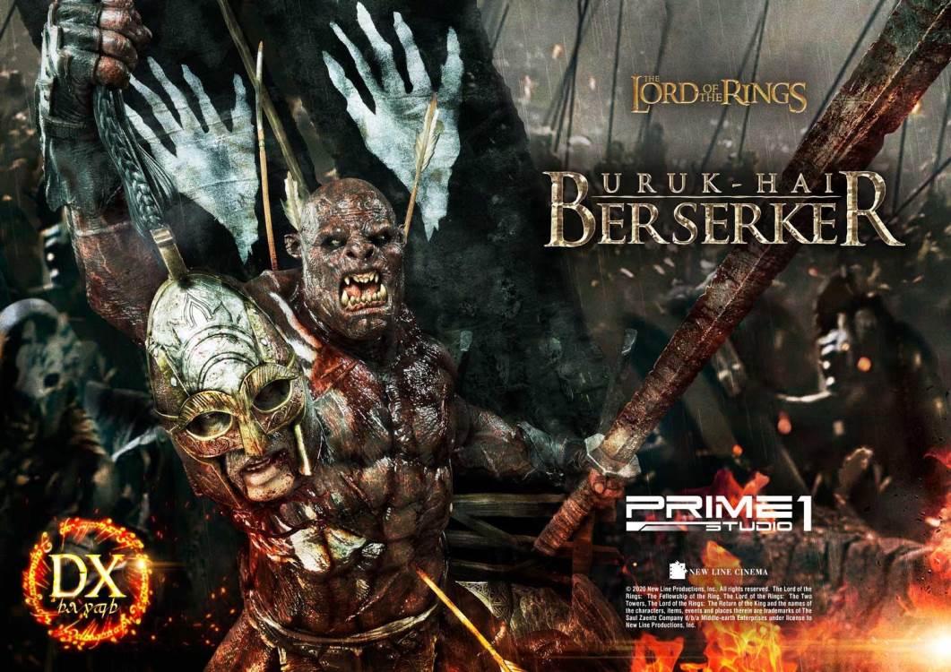 The Lord of the Rings: The Two Tower Uruk-Hai Berserker Deluxe Version