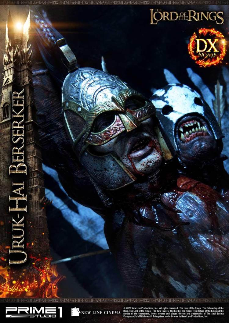 The Lord of the Rings: The Two Tower Uruk-Hai Berserker Deluxe Version