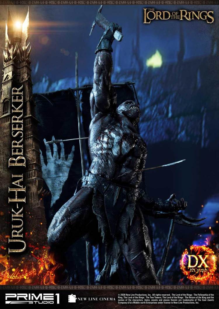 The Lord of the Rings: The Two Tower Uruk-Hai Berserker Deluxe Version